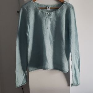 Vintage Gap Mohair Sweater (late 90's) - baby blue